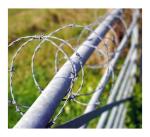 Cross Barbed Wire Defensive Measures Anti-corrosion Galvanized Welded Barb Wire
