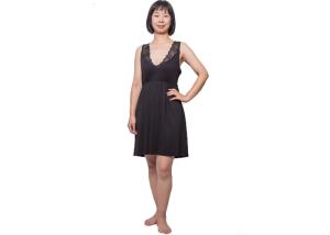 Wholesale Soft Viscose Womens Summer Nightwear Sexy Ladies Sleeveless Nightgown from china suppliers