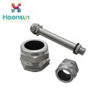 IP68 Cable Connector Stainless Steel Cable Gland , CE Metal Cable Gland