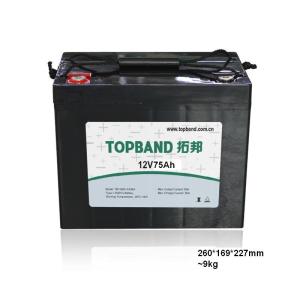 Wholesale 12v 75ah Battery Lithium Iron Phosphate Batteries CE Approved from china suppliers