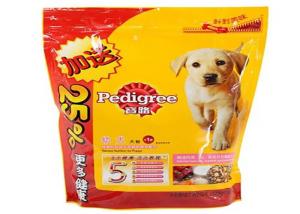 Wholesale Watertight Stand Up Zipper Bags Dog Treat Pouch Customizable Collapsible from china suppliers