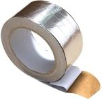HVAC Reinforced Aluminum Foil Scrim Kraft Tape 3 Way FSK Solvent Rubber Resin
