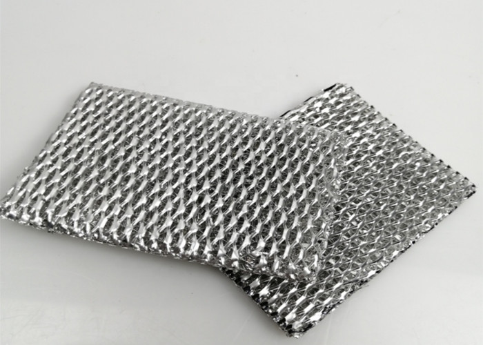 Square / Round Aluminum Foil Mesh Cooker Hood Filters Roll 0.08mm OEM ODM Accept