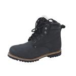 Industrial MJ-10 Leather Working Shoes with Warm Campela Lining and Durable PU