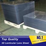 PLASTIC LENTICULAR 75 LPI PET lenticular sheet 3d lenticular film materical