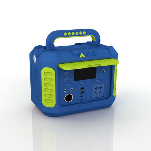 577Wh 500W Portable Power Station Solar Generator UN38.3 Compact Silent Green