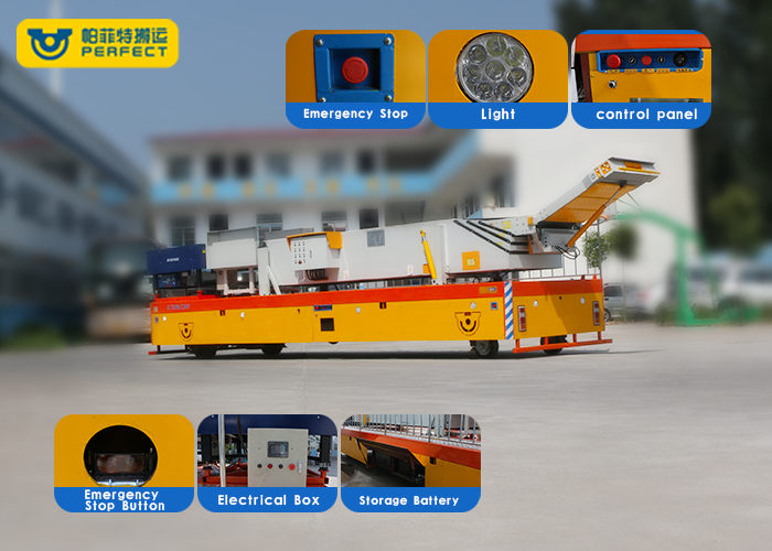 100 t motorized industrial standards mold and Die Transfer Cart for mold and die handling