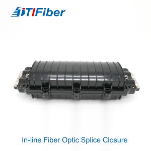 Wholesale Horizontal 2 Inlet And 2 Outlet Fiber Optic Splice Closure 12 - 96 Core from china suppliers