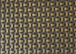 Wholesale 3.2mm ODM Decorative Metal Mesh Screen Wire Grille Antique Plated from china suppliers