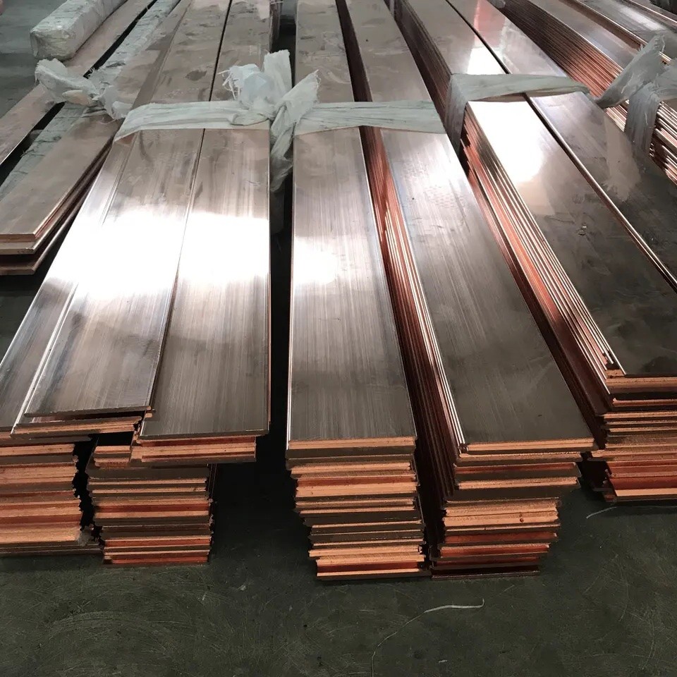GB JIS Standards Copper Row Copper Flat Bar Stock