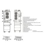 10kva 30kva 50kva 60kvs 80kvs 100kva 120kva Online UPS Rack With IGBT Tech 0.9/1