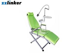 Wholesale Colorful Dental Chair Unit Portable Patient Chair With Spittoon Lamp And Tray from china suppliers