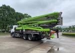 Safety Frame 52m Concrete Boom Pump Truck Euro 6 Emission 3 Axis
