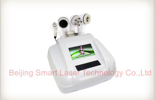 4 In 1 Cavitation RF Slimming Machine , Portable Vacuum RF Cellulite Removal