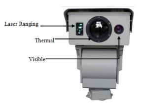 Wholesale PTZ Border Security Dual Thermal Camera Long Distance Night Vision System from china suppliers