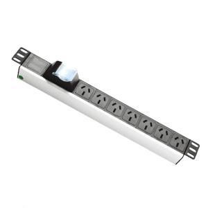 Wholesale Aluminum Alloy Switched Rack Pdu Socket Australia Type With Surge Protection from china suppliers