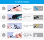 Fiber Optic Fast Connector SC UPC For FTTH Drop Cable Field Termination