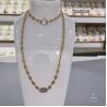 Buy cheap Europe Stainless Steel Designer Jewelry White Shell Inlaid Pig Nose Chain from wholesalers