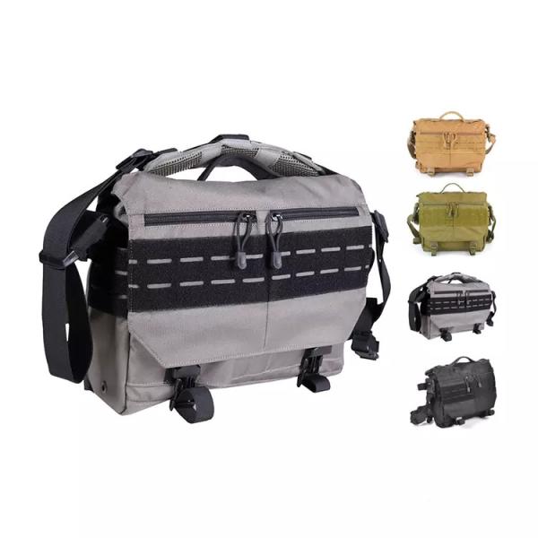 1000D Oxford Waterproof Courier Bag , Scratch Resistant Waterproof Shoulder Bag