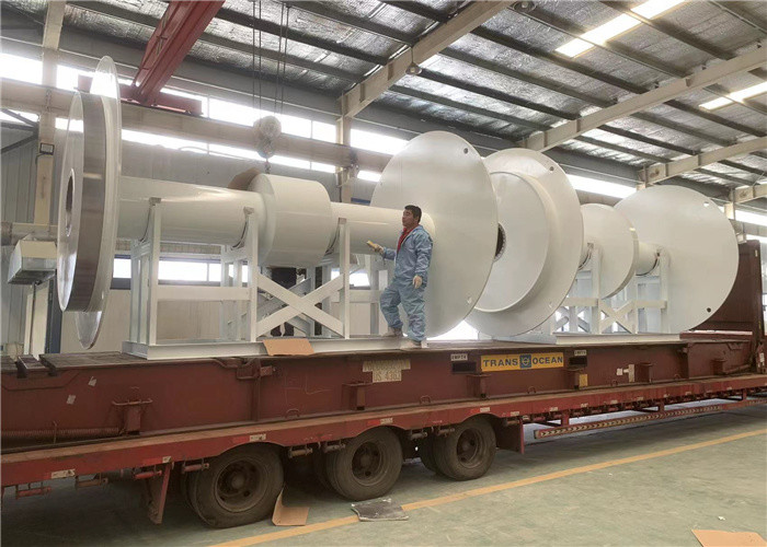 S355j2+N Material Diameter 2960mm Wire Rope Winch Drum For Marine Equipment