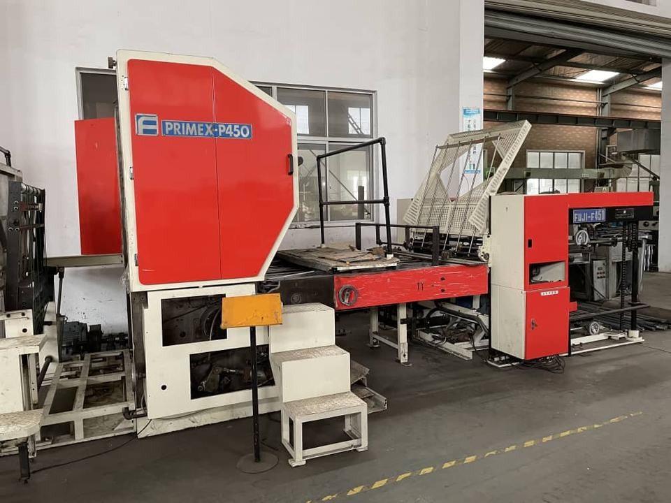 High Capacity Automatic FUJI-F450 Printing Machine PLC Control For Tinplate