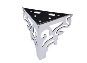 Wholesale Chrome Plated Metal Furniture Legs Iron Material Height 120mm With Long Durability from china suppliers