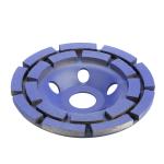 7 Inch 180mm Concrete Grinding Disc / OEM Double Row Grinding Wheel