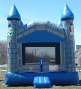 Wholesale Blue Or Purple Moonwalk Bounce House Outdoor Inflatable Jumper Bouncer For Party from china suppliers