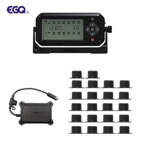 Wholesale Low Power Warning Truck TPMS For 22 Wheeels ACC Input / RS232 Output from china suppliers