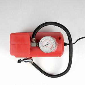 Wholesale Red Vehicle Air Compressors Mini Air Pump Dc 12v 10ft Cord For Car Bicycle from china suppliers