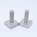 Grade A2 Stainless Steel Square Head Machine Screw without Chamfer for Assembly