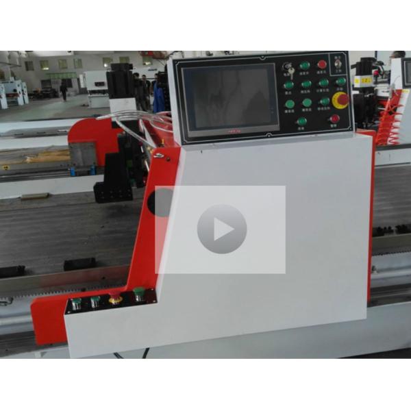 Automatic 4 Axes Sheet Grooving Machine / V Groove Cutting Machine Gantry Type