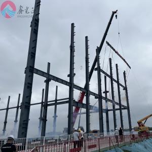 Wholesale Painted Steel Beam Warehouse Prefab Steel Warehouse Buildings CE Certificate from china suppliers