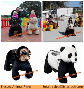 Wholesale Coin OP Toy Motorcycle on Animal, Ride on Panda Autocycle, Toy Machine Rides on Animal from china suppliers