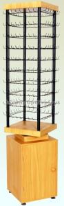 Wholesale Rotating Earrings Wooden Jewellery Display Stands Free Standing from china suppliers