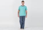 Comfortable Mens Luxury Sleepwear Woven Flannel Long Pants Australian Design