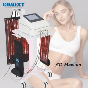 Wholesale Full Body Fat Removal Laser Machine , 5D Maxlipo Laser Pain Relief Machine from china suppliers