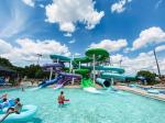 Water Amusement Park Large Play Equipment Cainival Fiberglass Slide