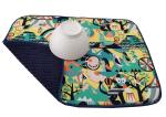 Multiusage Polyester Dish Drying Mat Rack Pad Microfiber Kitchen Counter Mat