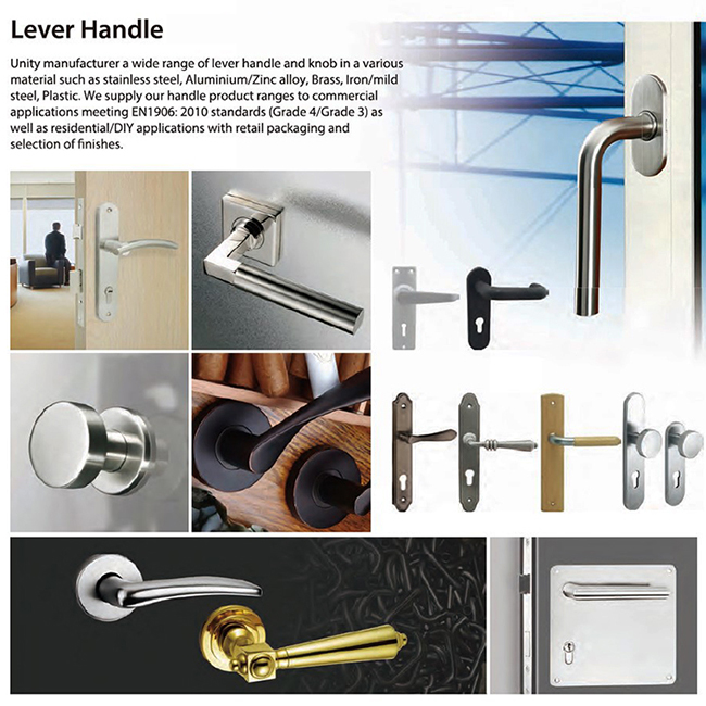 various door handles can be customized