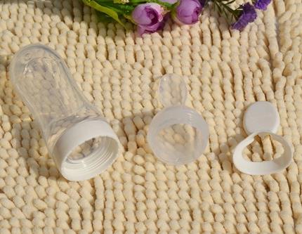 Design latest silicone baby feeding bottle with spoons, Baby silicone feeding bottle/baby feeding bottle with spoon