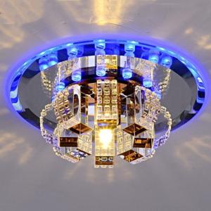 Wholesale Modern Crystal Aisle Spot Light Creative Entry Glass Balcony Porch Hall Corridor Ceiling Downlight from china suppliers