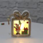 Custom Assorted Christmas Family Atmosphere Wooden Decorative Pendant