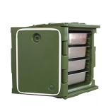 90L Sandwich Hot Fast Food Pan Carrier Insulated Food Transport Box