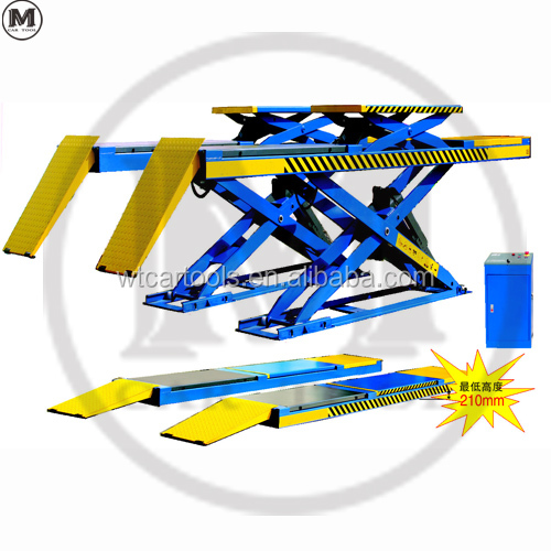 Customized Inground Type Portable Car Lift Hydraulic With Wheel Alignment