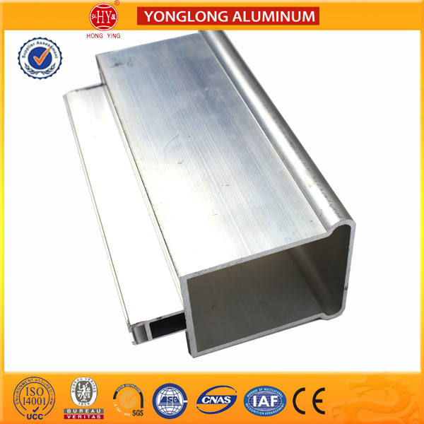Low Pollution Machined Aluminium Tube Profiles , Standard Bendable Aluminium Spacer Bar