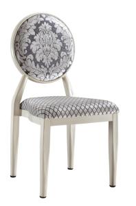 Wholesale Promotion Round Back Luxury White Dinning Chair from china suppliers