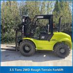 FD35-S 3.5 Tons 2WD Rough Terrain Forklift 3500KG