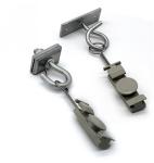 Fiber Optic Hanging Outdoor Span Clamp Wire Anchor Fiber Cable Clamp Stainless