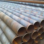 3PE Spiral ASTM A36 Steel Tube Large Diameter Lsaw Carbon Steel Pipe